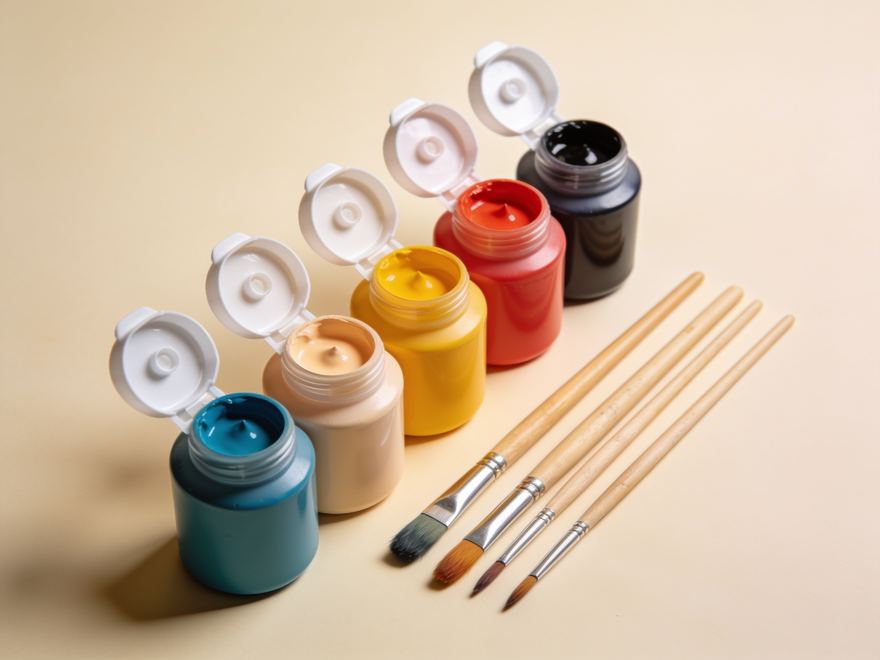 Tintas para tecido em várias cores no atacado